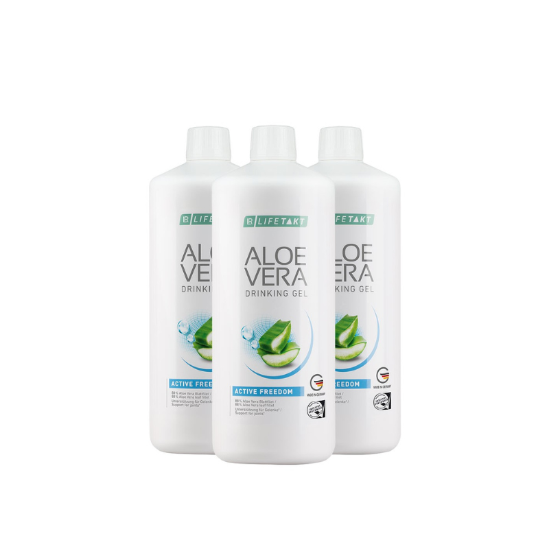 Aloe vera gel Freedom - set par 3